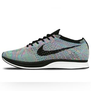Nike Multicolor Flyknit Running Shoes (Unisex)